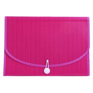 Expanding File A4 13 Pocket Pink