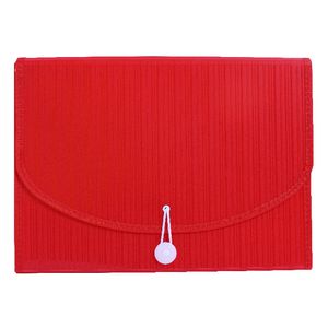 Expanding File A4 13 Pocket Red