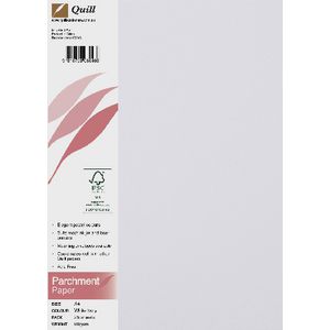 Quill Parchment Paper 90gsm A4 Ivory White 25 Pack