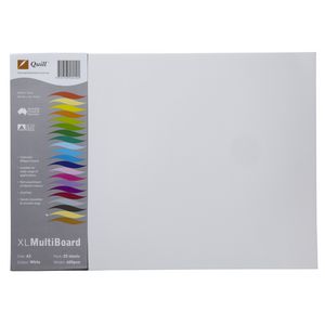 Quill XL MultiBoard 600gsm A3 White 25 Pack