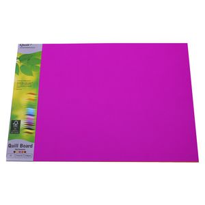 Quill Board 210gsm A3 Hot Assorted 15 Pack