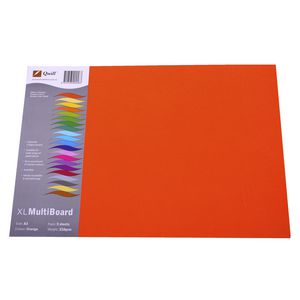 Quill Board 210gsm A3 Orange 5 Pack