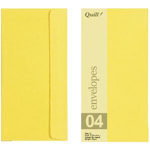 Quill DL Envelopes Cream 25 Pack