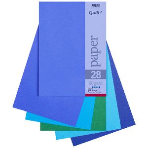 Quill A4 80gsm Paper Cold Assorted 25 Pack