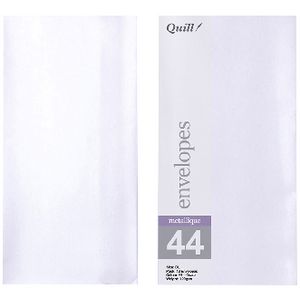 Quill DL Envelopes Metallique Quartz 10 Pack