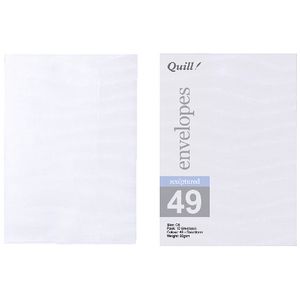 Quill C6 Wallet Envelope Sandstorm 10 Pack