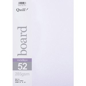 Quill A4 285gsm Metallique Board Peridot 25 Pack