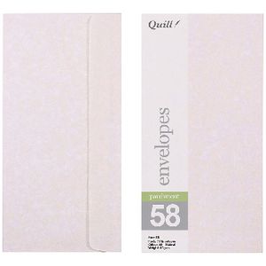 Quill Wallet DL Envelope Natural 10 Pack