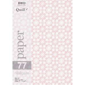 Quill A4 Design Paper Pink 10 Pack