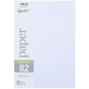 Quill Parchment 90gsm A4 Paper Blue 25 Pack