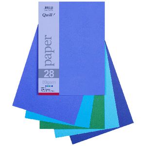 Quill A4 Paper Cold Assorted 250 Pack