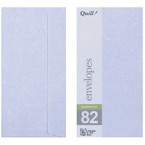 Quill Wallet DL Envelope Blue 10 Pack