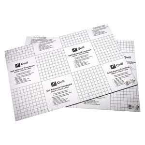 Quill 5mm Self Adhesive Foam Board 500 x 770mm White