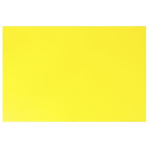 Quill Polypropylene Sign Board 5mm 500 x 770mm Yellow