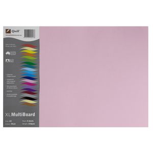 Quill XL MultiBoard 210gsm A3 Musk 5 Pack