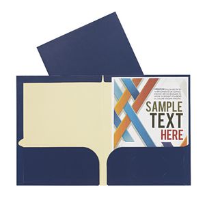 Report Cover A4 Matte Laminate Navy