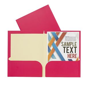 Report Cover A4 Matte Laminate Pink