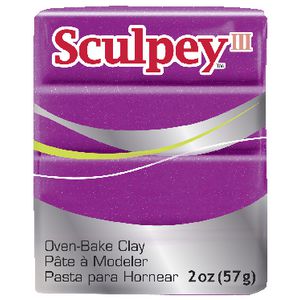 Sculpey III Modelling Clay Fuchsia Pearl 57g