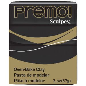 Sculpey Premo Modelling Clay Black 57g