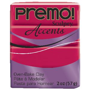 Sculpey Premo Accents Modelling Clay Fluoro Pink 57g