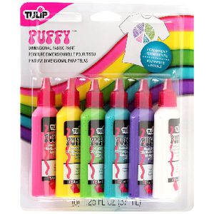 Tulip Dimensional Puffy Fabric Paint 6 Pack