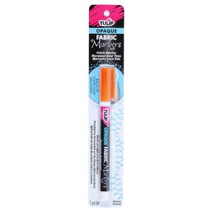 Tulip Opaque Fabric Marker Orange