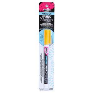 Tulip Opaque Fabric Marker Yellow
