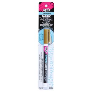 Tulip Opaque Fabric Marker Gold