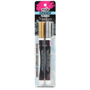 Tulip Opaque Fabric Marker 2 Pack