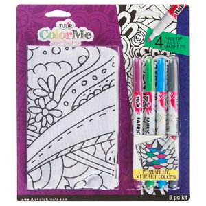 Tulip Color Me Pouch and Marker Kit