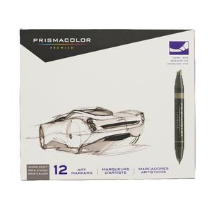 Prismacolor Art Markers Warm Grey 12 Pack