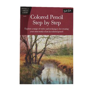 Walter Foster Coloured Pencils Step By Step Book