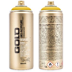 Montana GOLD Spray Paint 400mL Banana