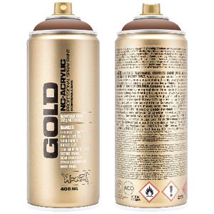 Montana GOLD Spray Paint 400mL Hot Chocolate
