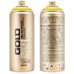 Montana GOLD Spray Paint 400mL Citrus