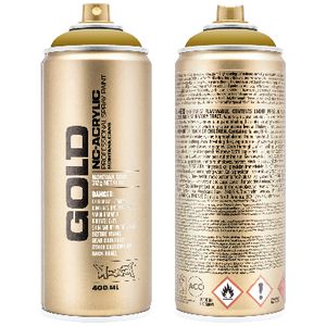 Montana GOLD Spray Paint 400mL Mustard