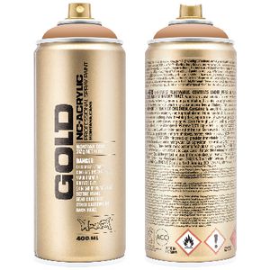 Montana GOLD Spray Paint 400mL Toffee