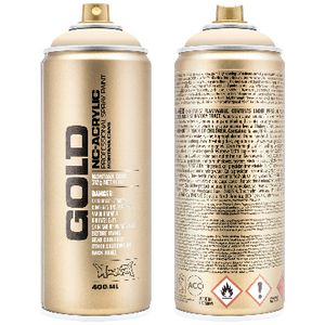 Montana GOLD Spray Paint 400mL White Orange