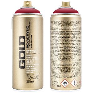 Montana GOLD Spray Paint 400mL Ketchup