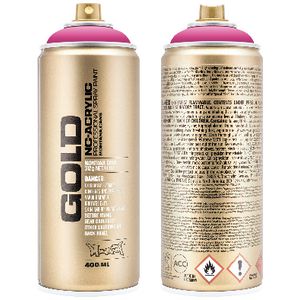 Montana GOLD Spray Paint 400mL Pink Pink