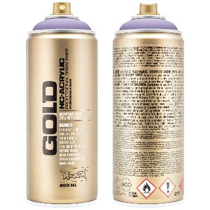 Montana GOLD Spray Paint 400mL Light Lilac