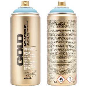 Montana GOLD Spray Paint 400mL Fresh Blue