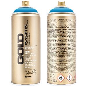 Montana GOLD Spray Paint 400mL Sky Blue