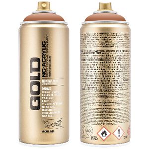Montana GOLD Spray Paint 400mL Nougat