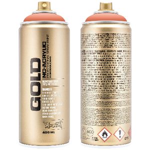 Montana GOLD Spray Paint 400mL Shrimp Dark