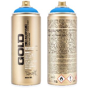 Montana GOLD Spray Paint 400mL Flame Blue