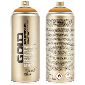 Montana GOLD Spray Paint 400mL Shock Orange