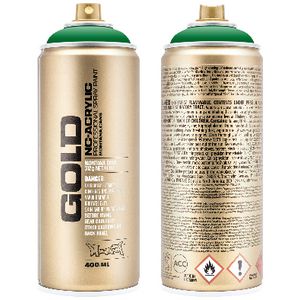 Montana GOLD Spray Paint 400mL Shock Green