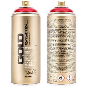 Montana GOLD Spray Paint 400mL Transparent Ketchup