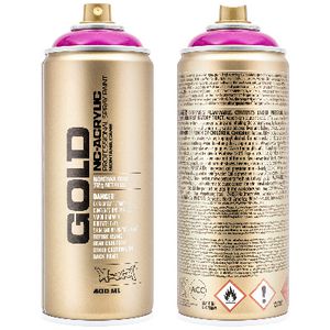 Montana GOLD Spray Paint 400mL Transparent Cherry